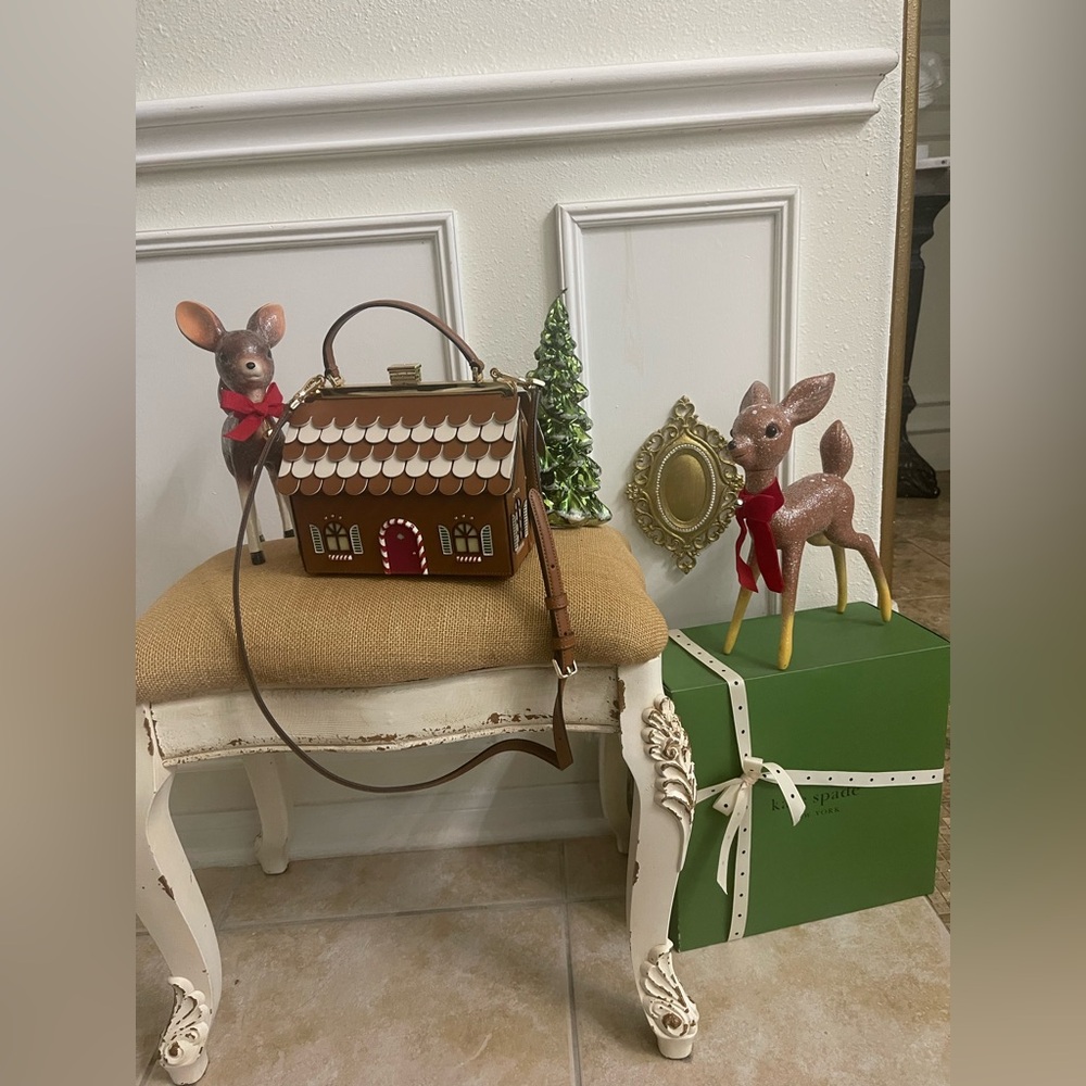 Kate Spade Gingerbread House Crossbody  Novelty - Picture 11 of 16